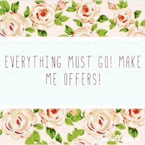 Feel free to make offers 😊